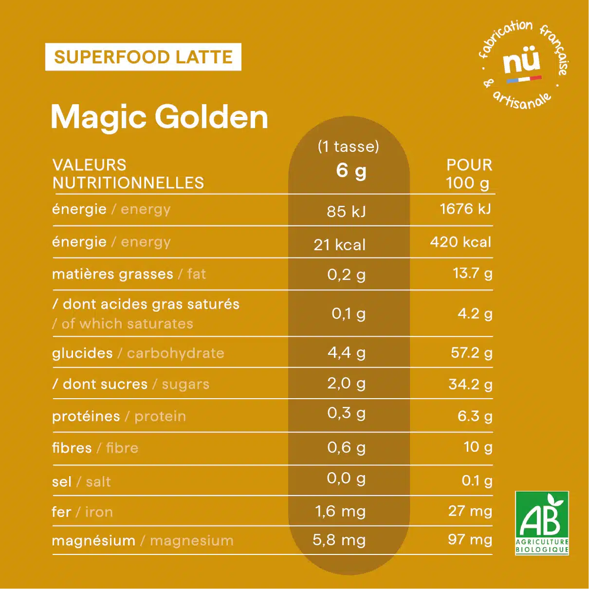 Magic Golden 125g - Nümorning – Image 4