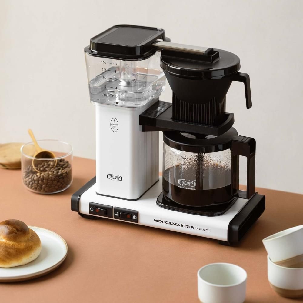 Cafetière filtre "KBG Select" Matt White - MOCCAMASTER – Image 3
