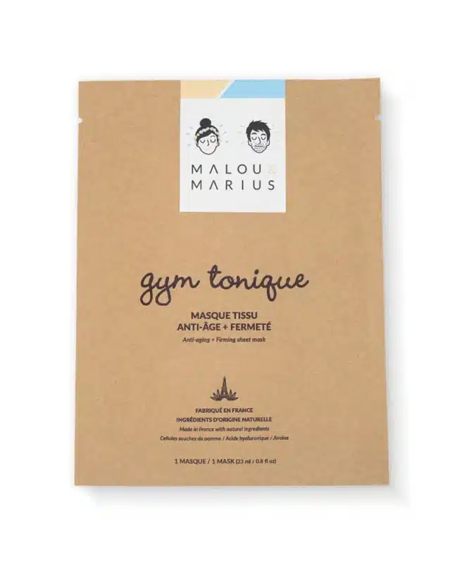Masque visage « Gym Tonique » – Malou & Marius