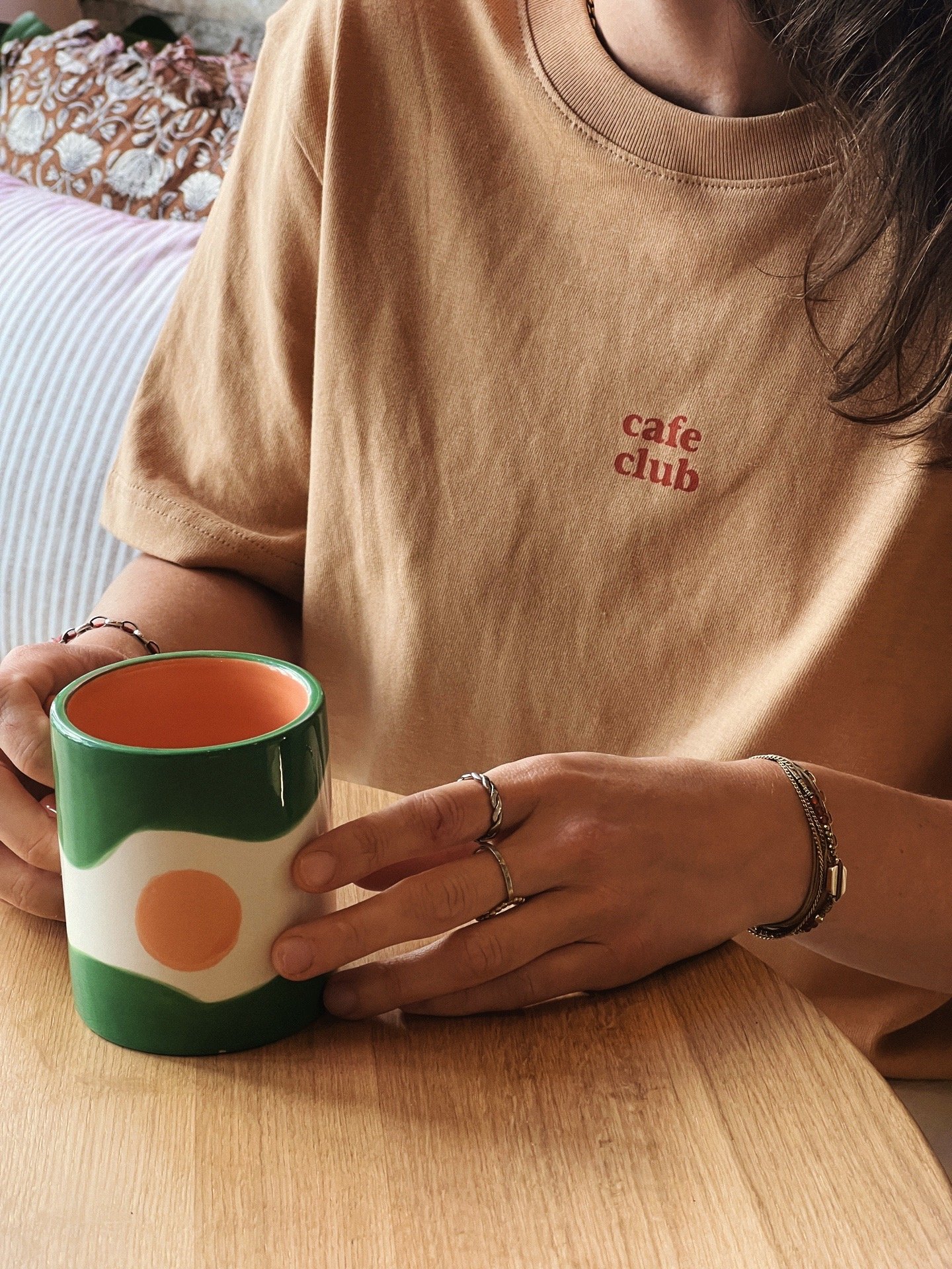 TEE-SHIRT "CAFE CLUB" - babeth