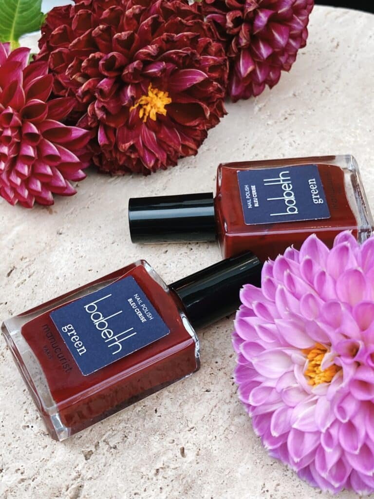 Vernis Green « Bleu Cerise »- BABETH x MANUCURIST