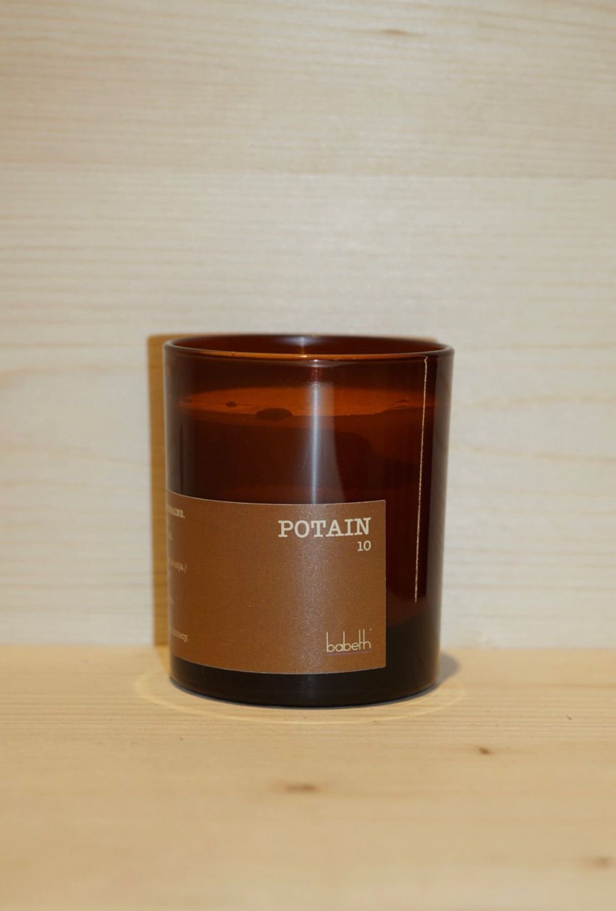 Bougie "POTAIN"- BABETH