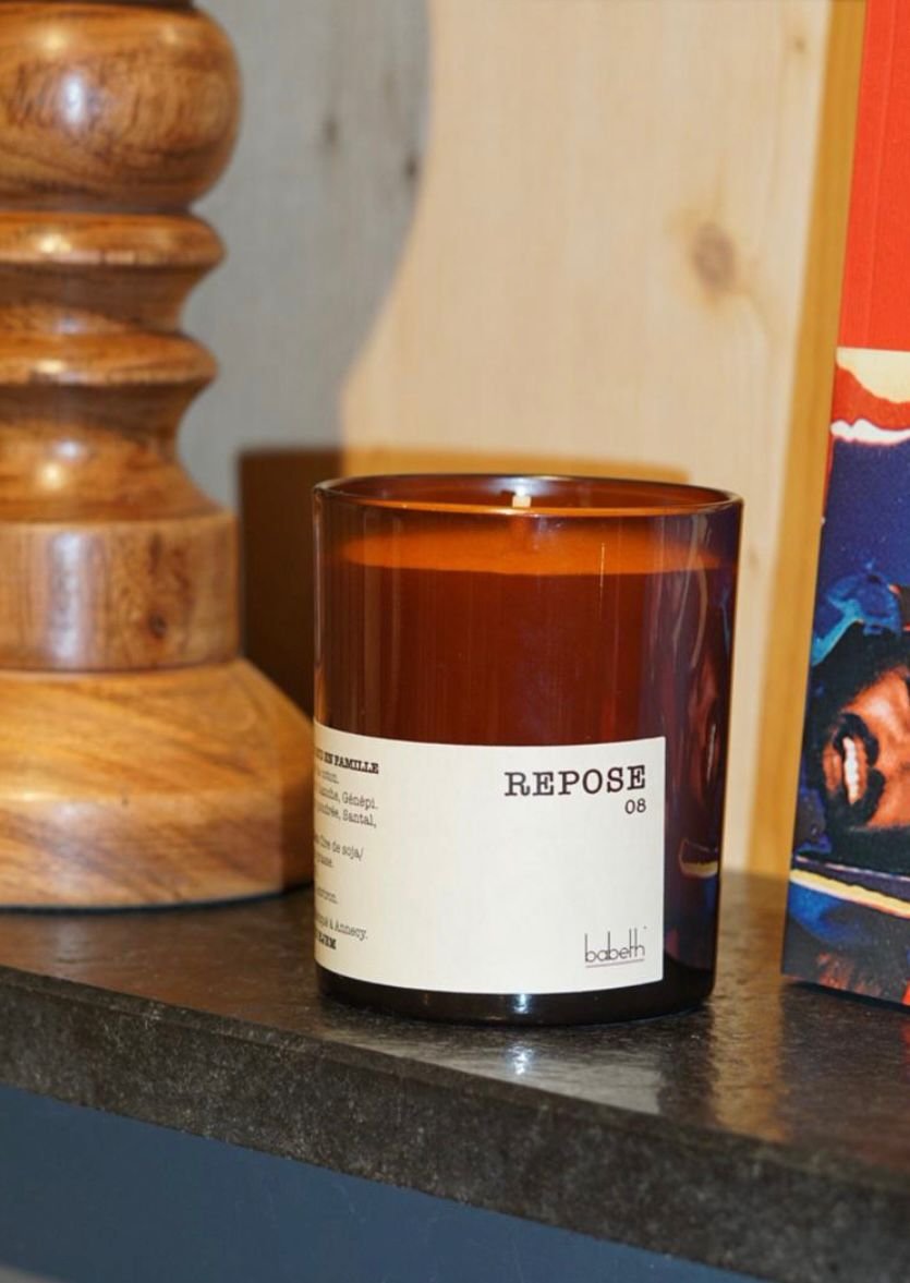 Bougie "REPOSE"- BABETH – Image 2