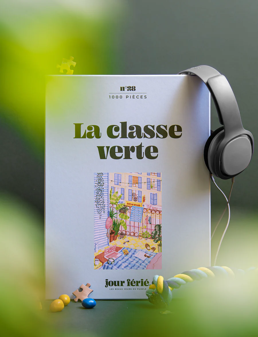 Puzzle "La classe verte" - Jour Férié