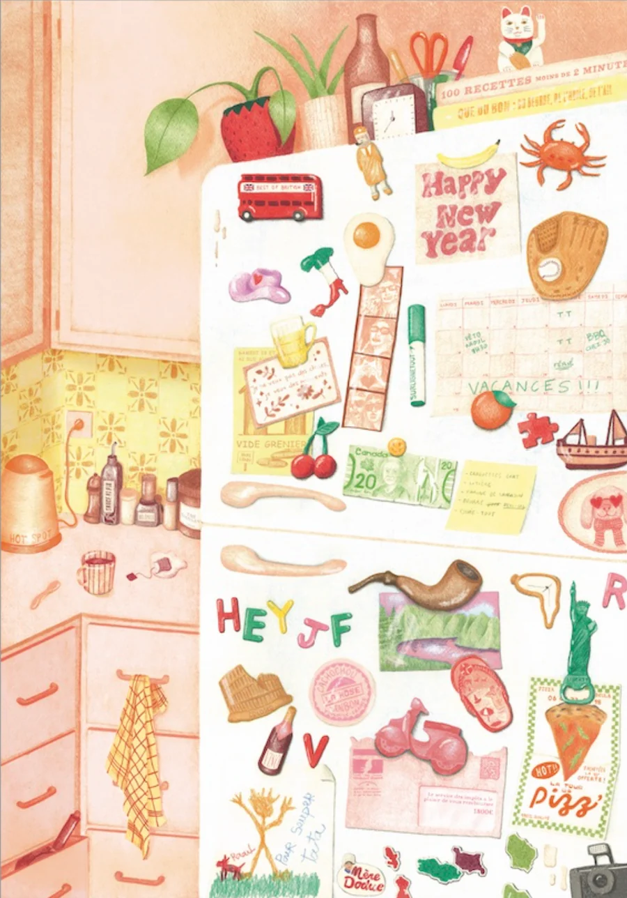 Puzzle "La porte du frigo" - Jour Férié – Image 2