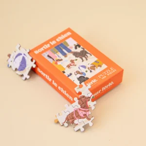 Puzzle Mini "SORTIR LE CHIEN" - Jour Férié