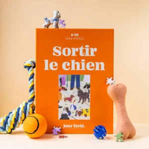 Puzzle "SORTIR LE CHIEN" - Jour Férié