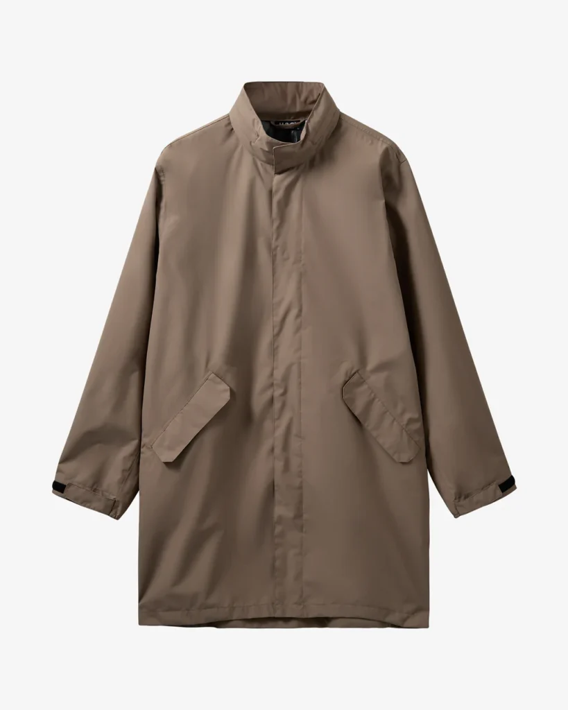 Parka mixte « Rømø Long » Dusty Oak – H2O