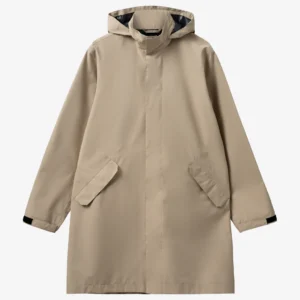 Parka mixte "Rømø Long" Warm Grey - H2O