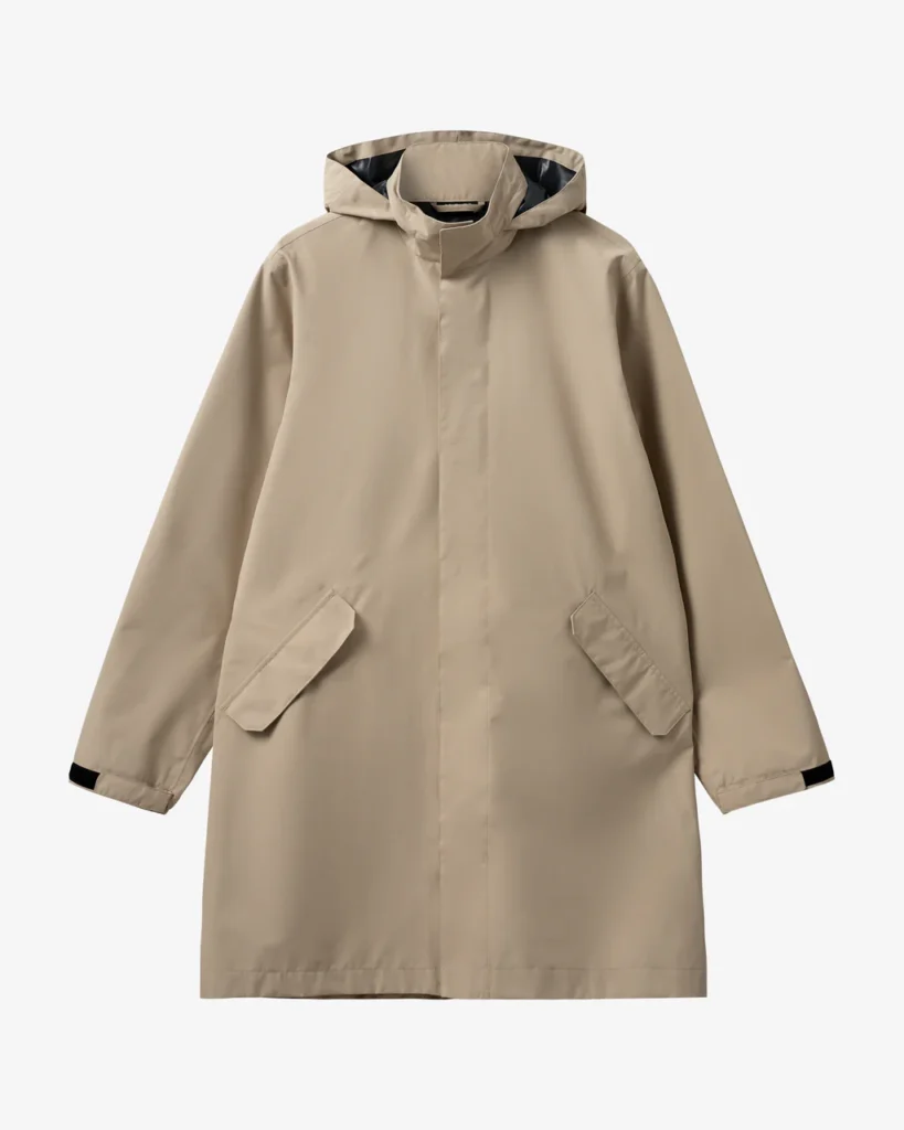 Parka mixte « Rømø Long » Warm Grey – H2O