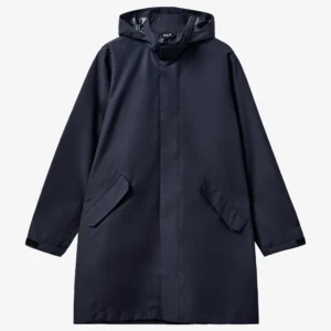 Parka mixte "Rømø Long" Navy - H2O