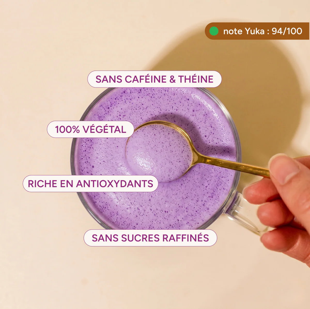 Ube latte 125g - Nümorning – Image 2
