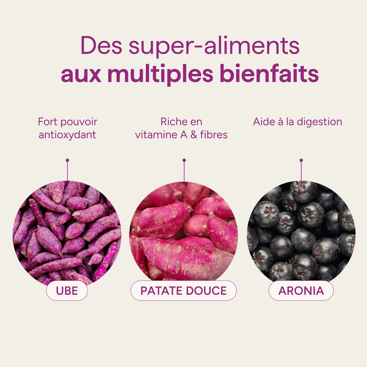Ube latte 125g - Nümorning – Image 3