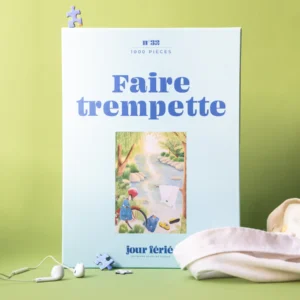Puzzle "FAIRE TREMPETTE" - Jour Férié