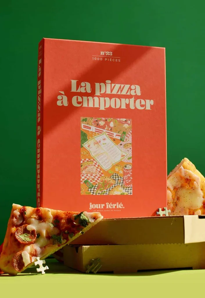 Puzzle « LA PIZZA A EMPORTER » – Jour Férié