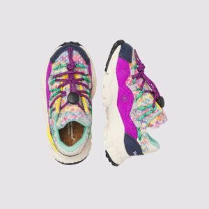 Baskets Kids RAIKIRI JR "Navy Purple" - FLOWER MOUNTAIN
