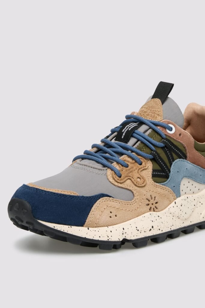 Baskets YAMANO 3 NAVY BROWN GREY – FLOWER MOUNTAIN